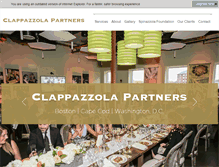 Tablet Screenshot of clappazzola.com